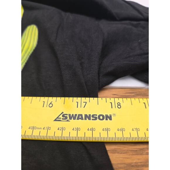 Cactus Graphic Tee Black Cotton M Artist Original Signed NWOT - Picture 5 of 5